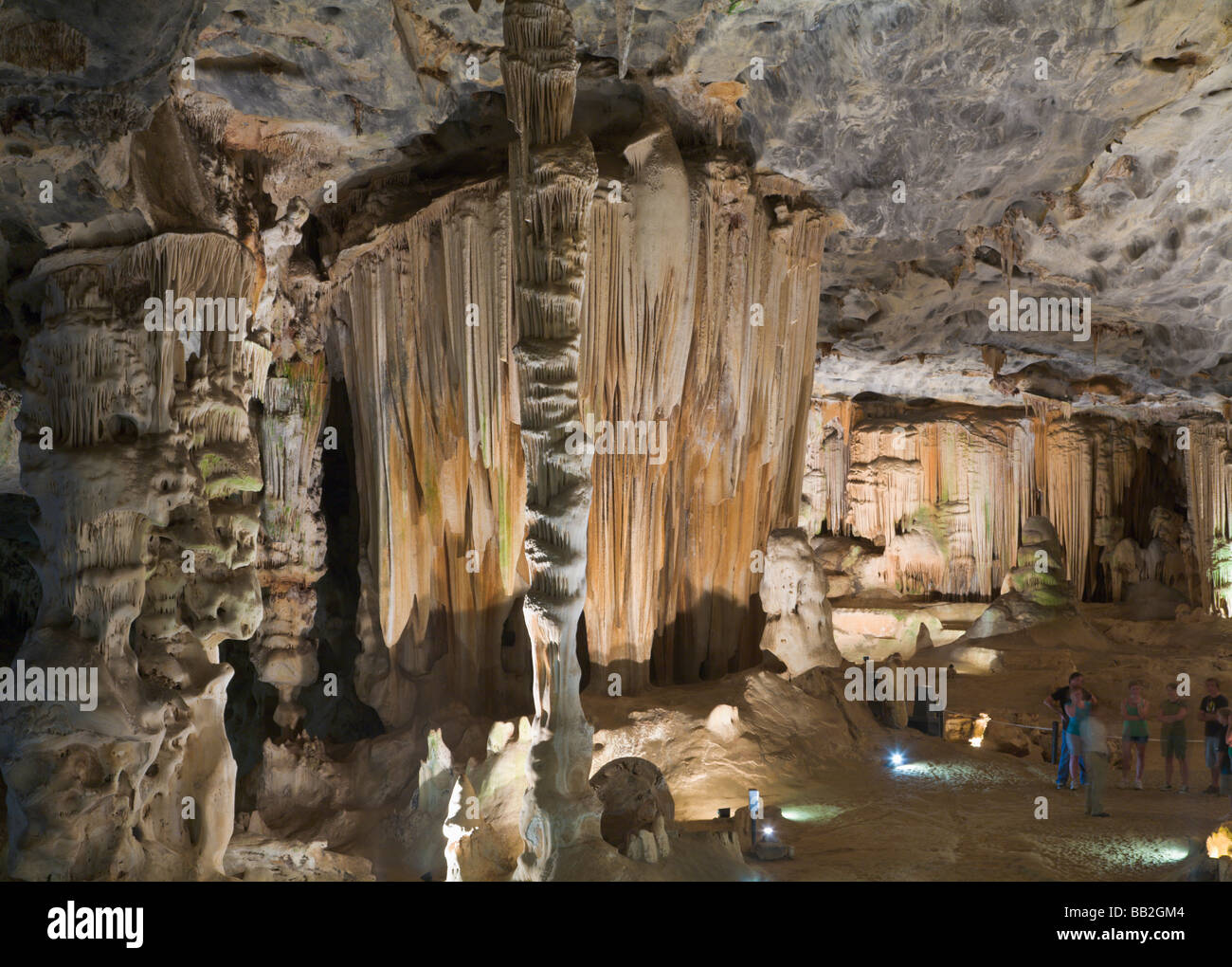 Innen Cango Höhlen, Oudtshoorn, "Südafrika" Stockfoto