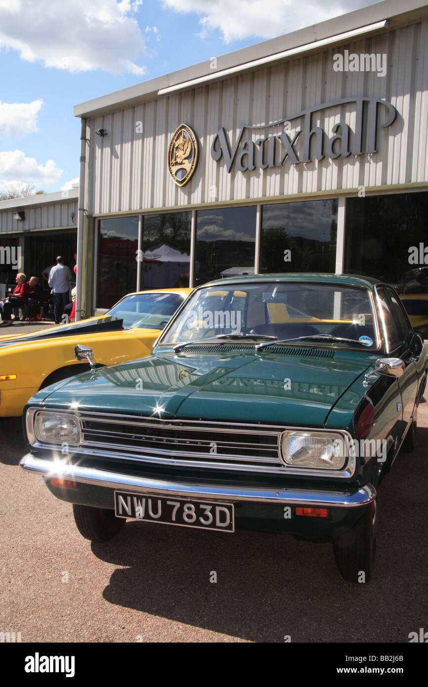 Vauxhall Motors Erbe Luton Viva Museum Sammlung Autos klassische England Großbritannien britische Industrie Stockfoto