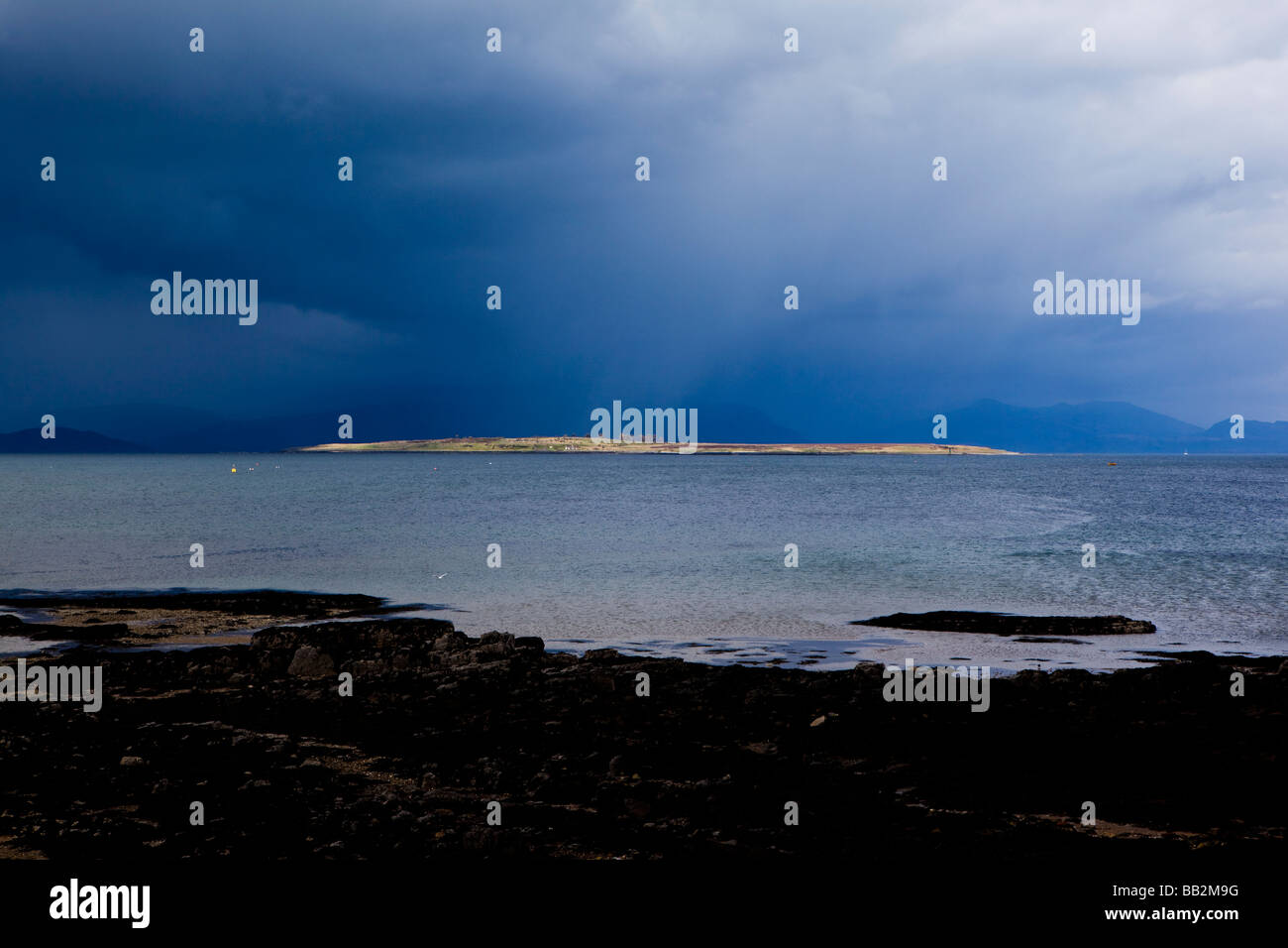 Sturm auf Isle of Sky Hebriden Schottland Stockfoto