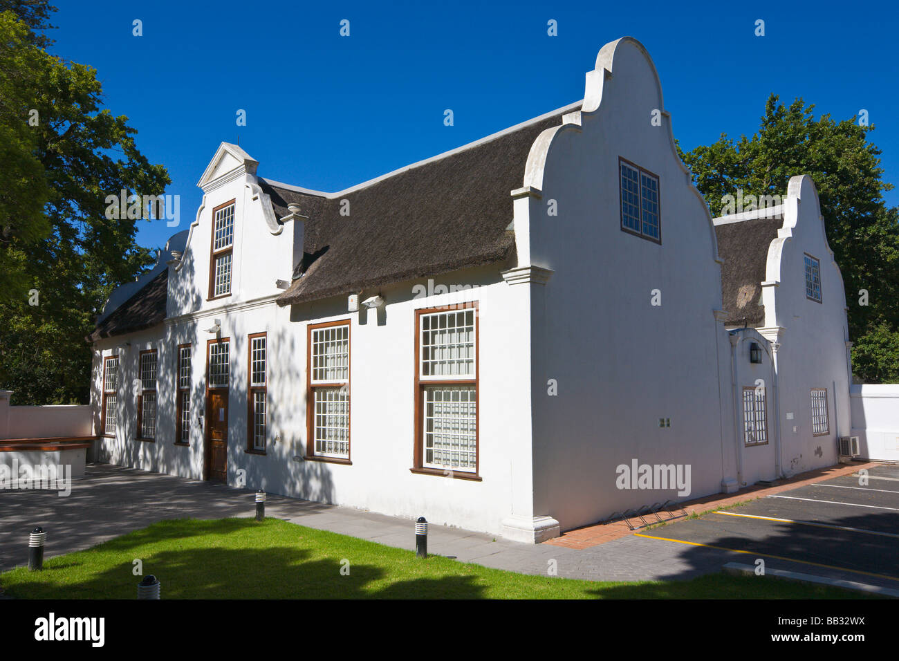 Kirche Haus, Stellenbosch, "Südafrika" Stockfoto