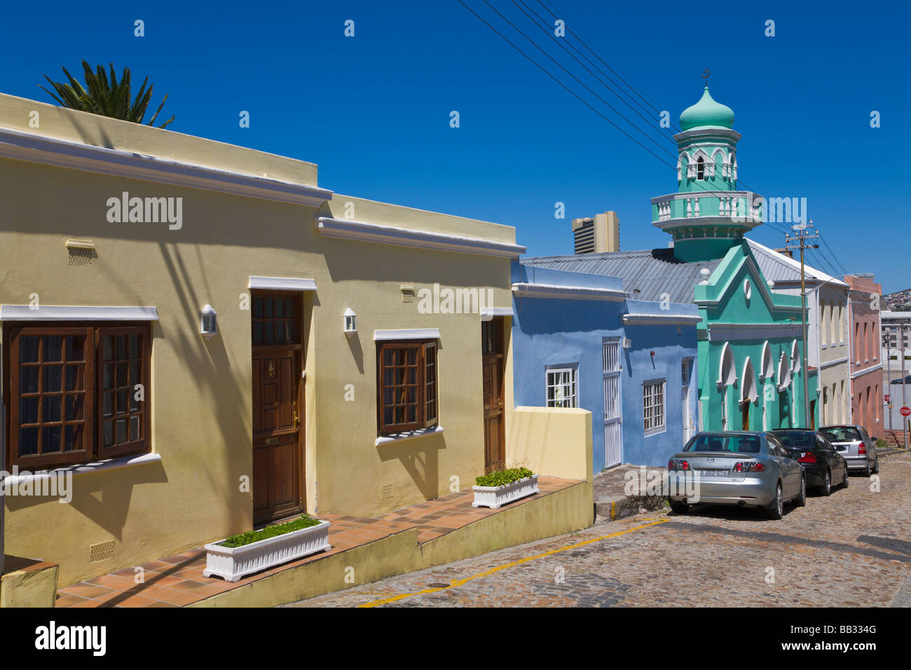 "Malay Quarter", "Cape Town", "Südafrika" Stockfoto