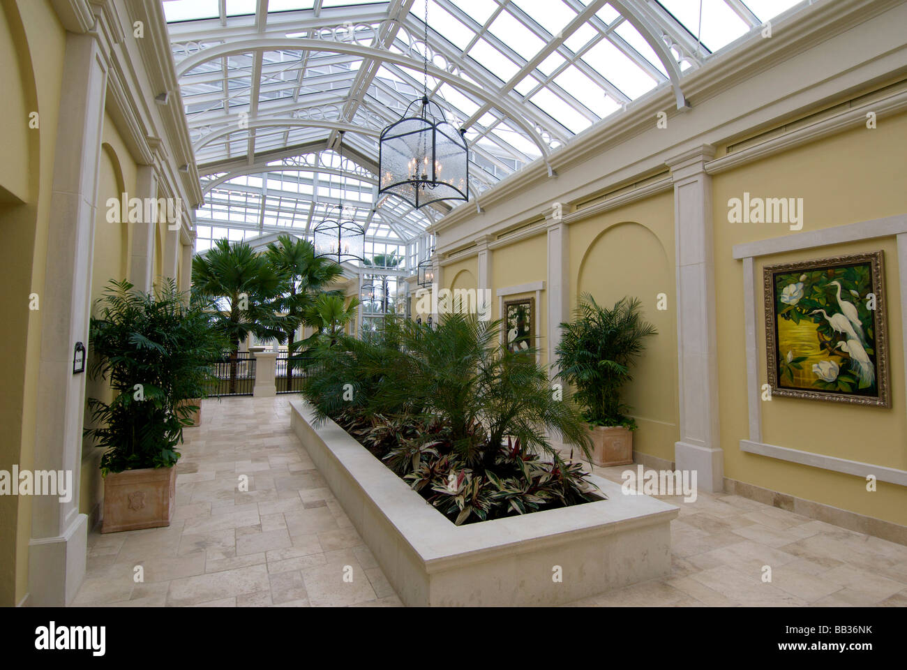 USA, Florida, Flagler, Palm Coast, Ginn Hammock Beach Resort, Innenraum Stockfoto