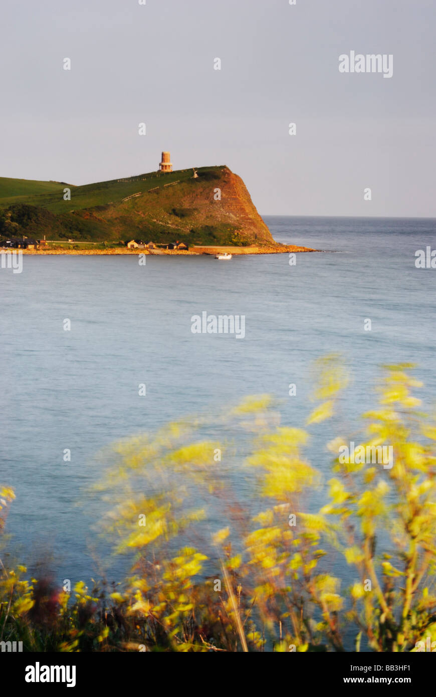 Blick über Kimmeridge Bay Dorset England UK Stockfoto