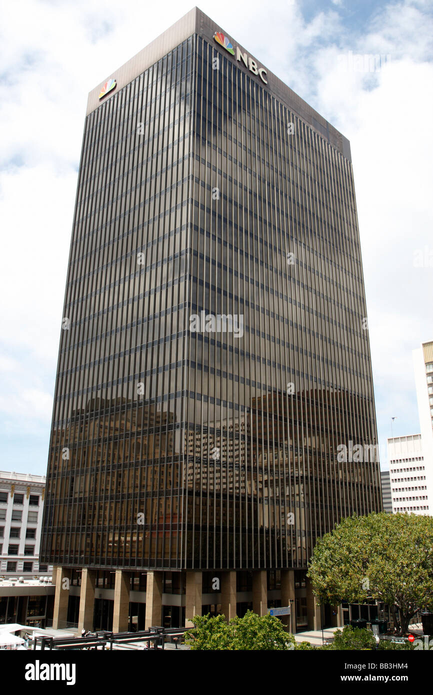 Das Nbc Studios und Büros Downtown San Diego Kalifornien Usa Stockfoto