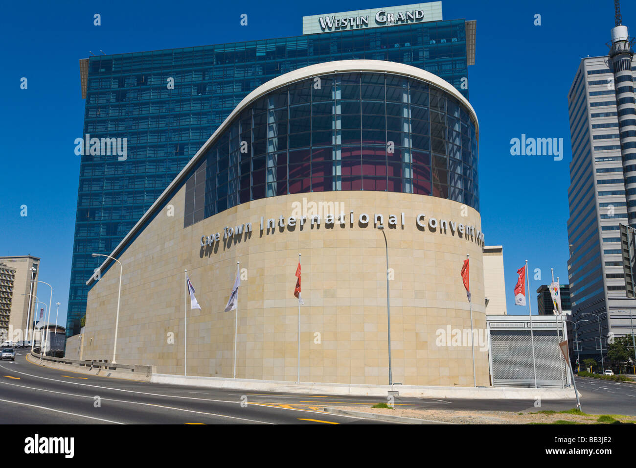 "Cape Town" International Convention Centre, "Südafrika" Stockfoto