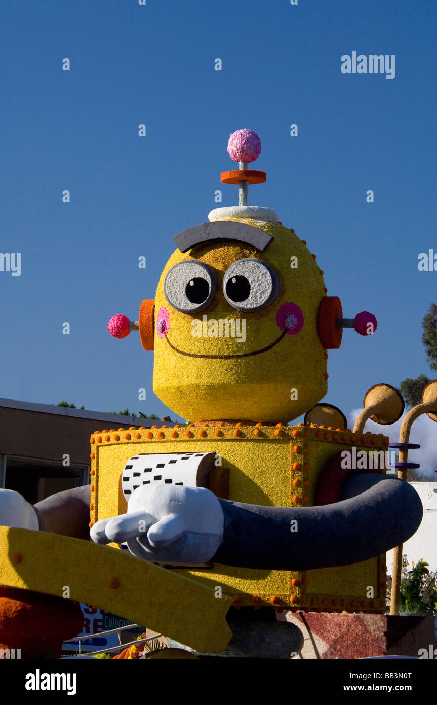 Kalifornien, Pasadena. 2009 Turnier der Rosen, Rose Parade. Stockfoto