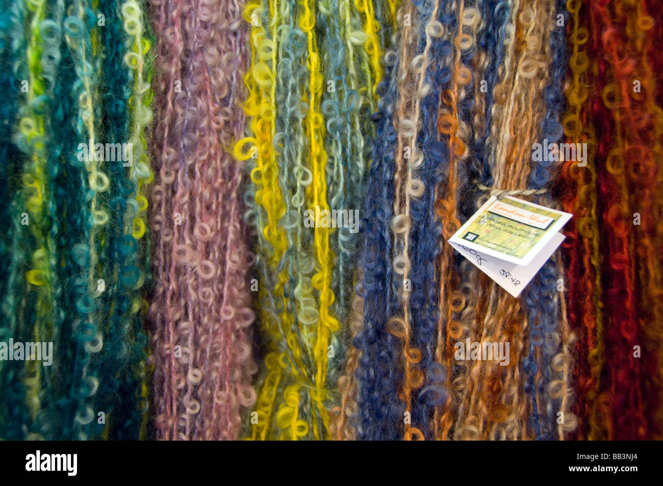 Kanada, New Brunswick, Lakeburn. London-liturgisch Economusee. Typische Wolle Produzent mit traditionellen Methoden. Stockfoto