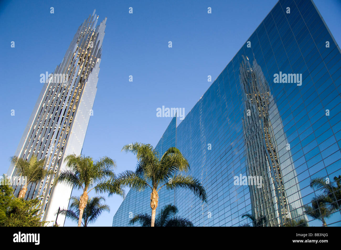 Kalifornien, Garden Grove. Dr.Robert Schullers Crystal Cathedral. Stockfoto