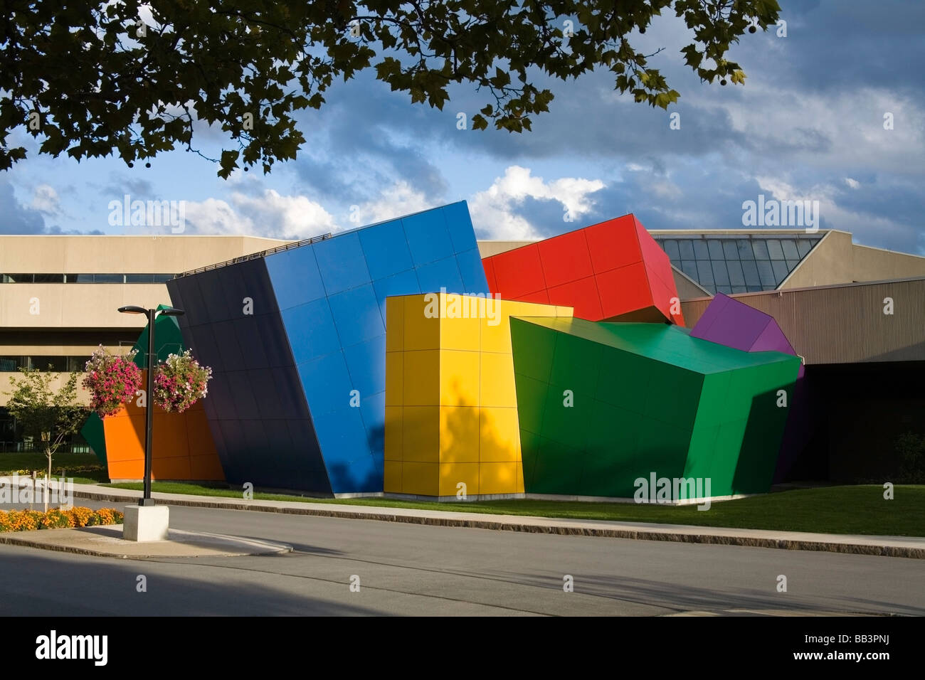 Skulptur außen Strong National Museum of Play; Rochester, New York, USA Stockfoto