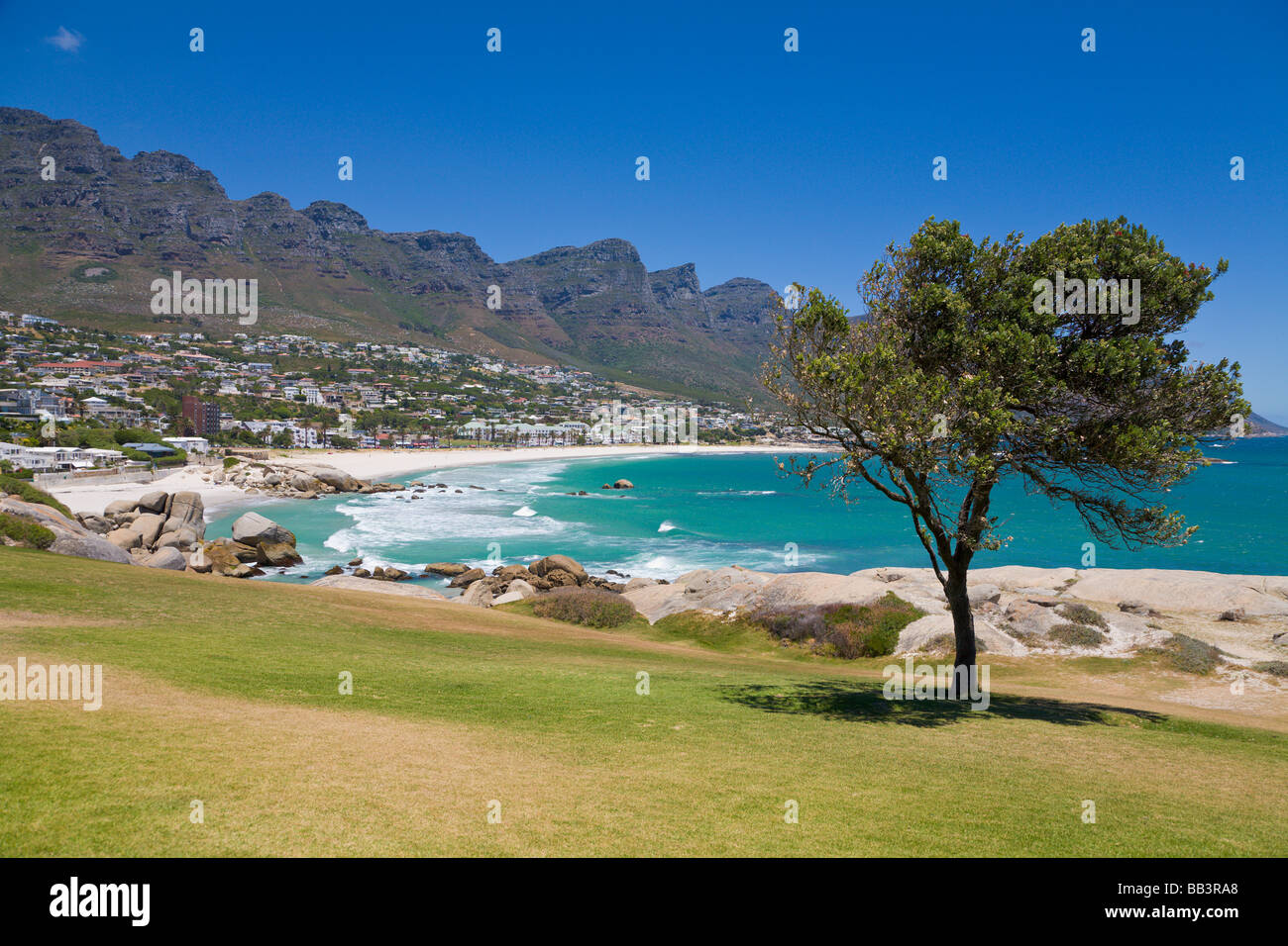 "Camps Bay", "Western Cape", "Südafrika" Stockfoto