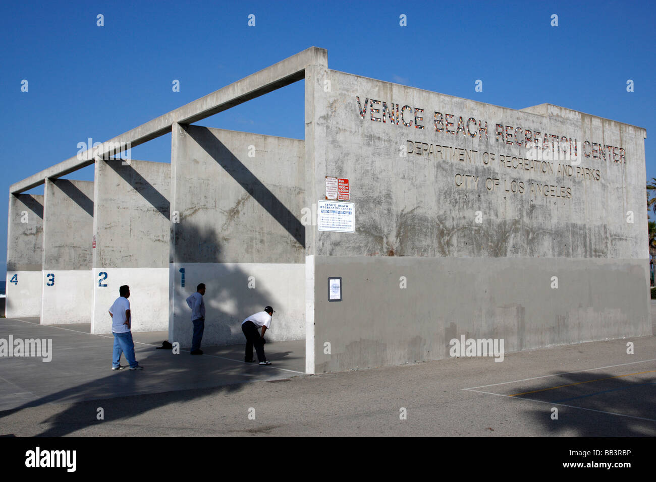 Venice Beach Freizeit center Los Angeles Kalifornien usa Stockfoto