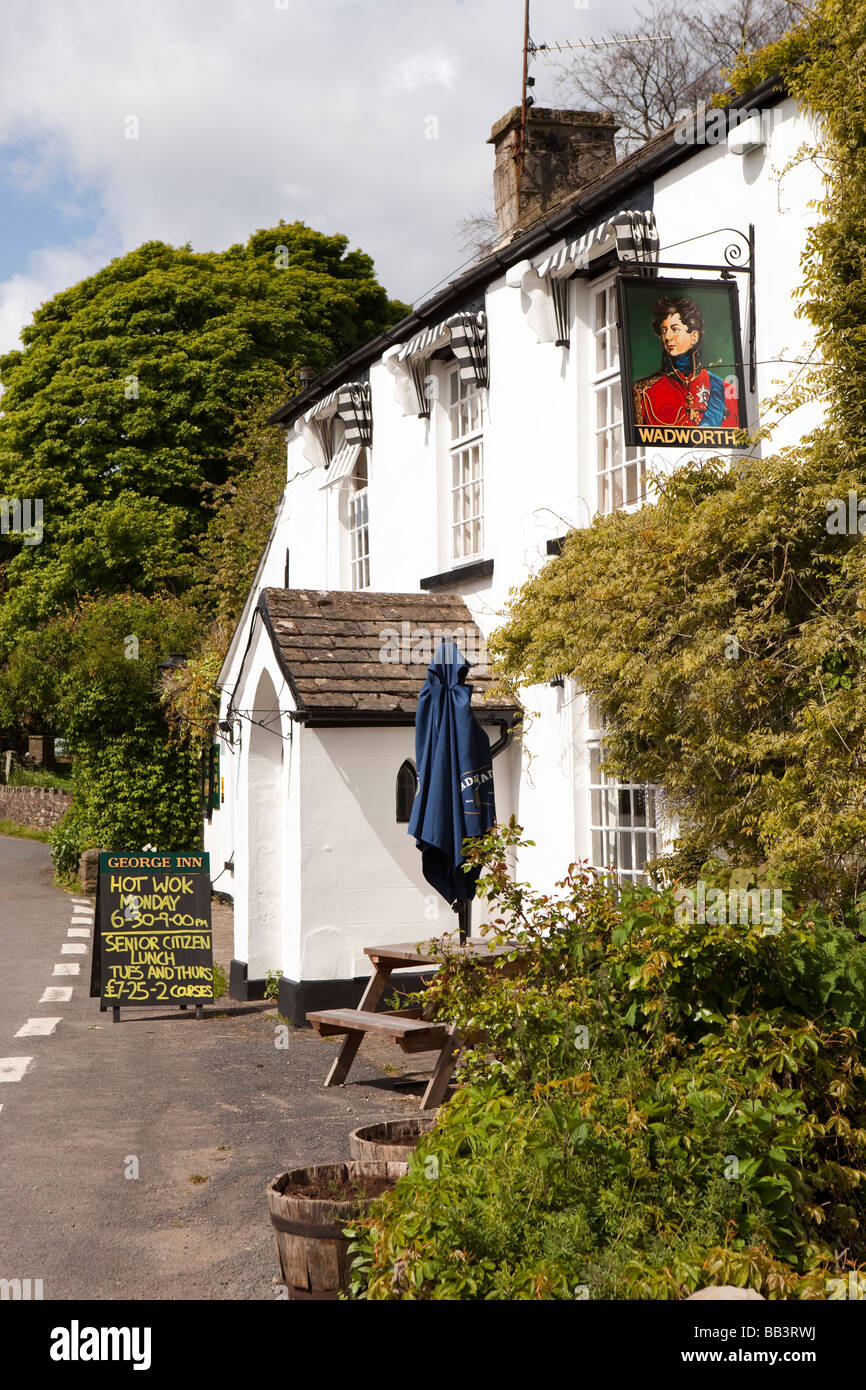 UK Gloucestershire Wald von Dean St. Briavels George Public House im Zentrum des Dorfes Stockfoto