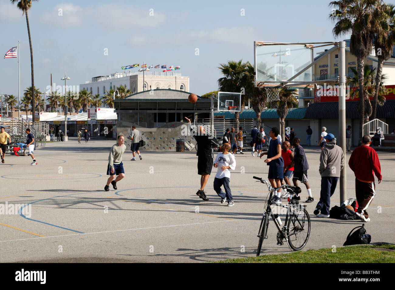 Venice Beach Freizeit center Los Angeles Kalifornien usa Stockfoto