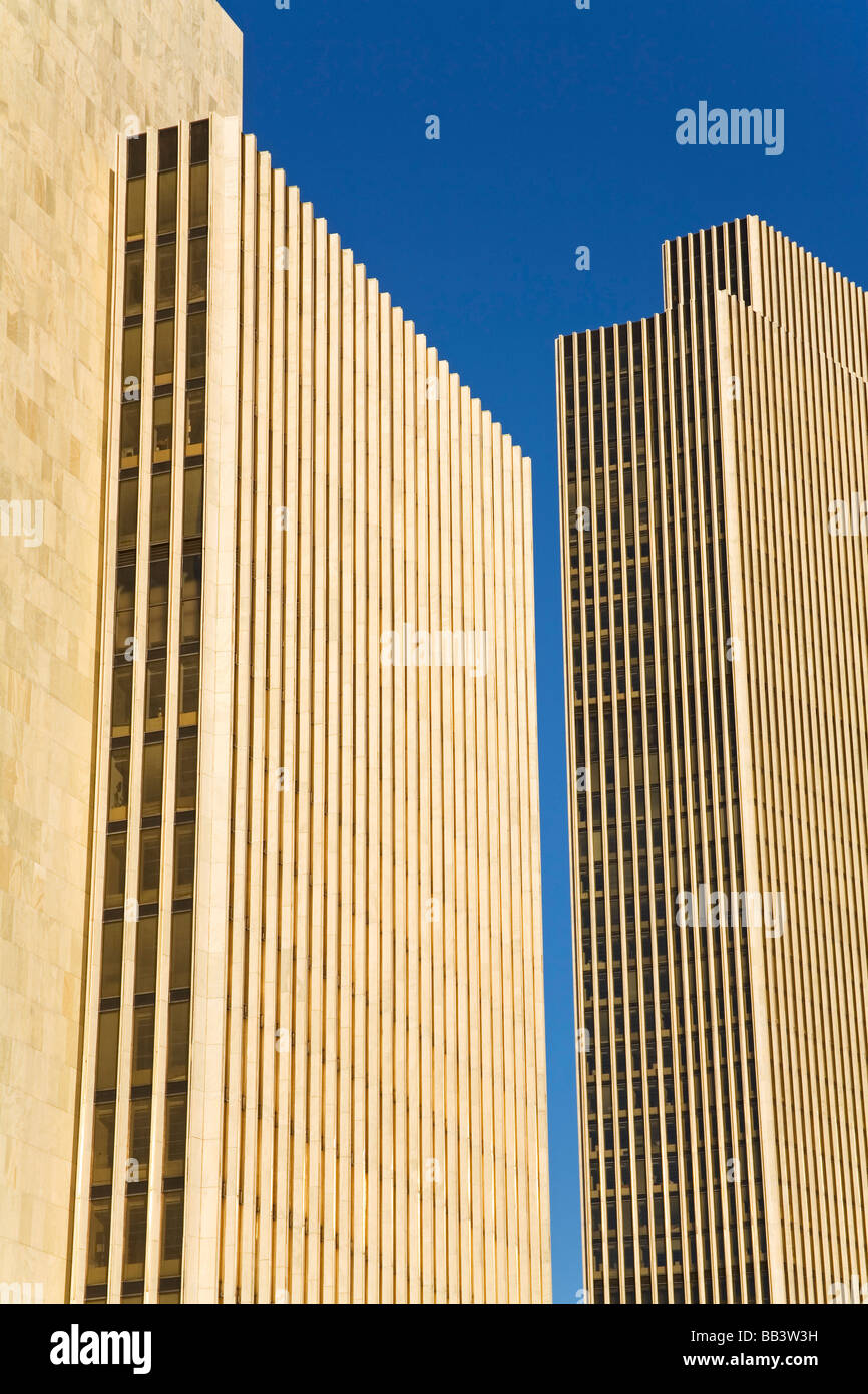 Regierungsgebäude in Empire State Plaza, Teil des State Capitol, Detailansicht Agentur; Albany, New York, USA Stockfoto