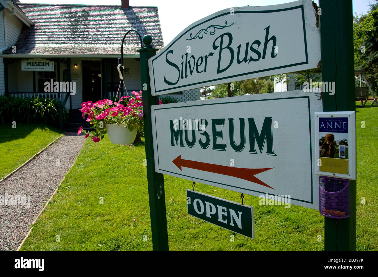 Kanada, Prince-Edward-Insel, Cavendish. Anne of Green Gables Museum in Silber Bush. Stockfoto
