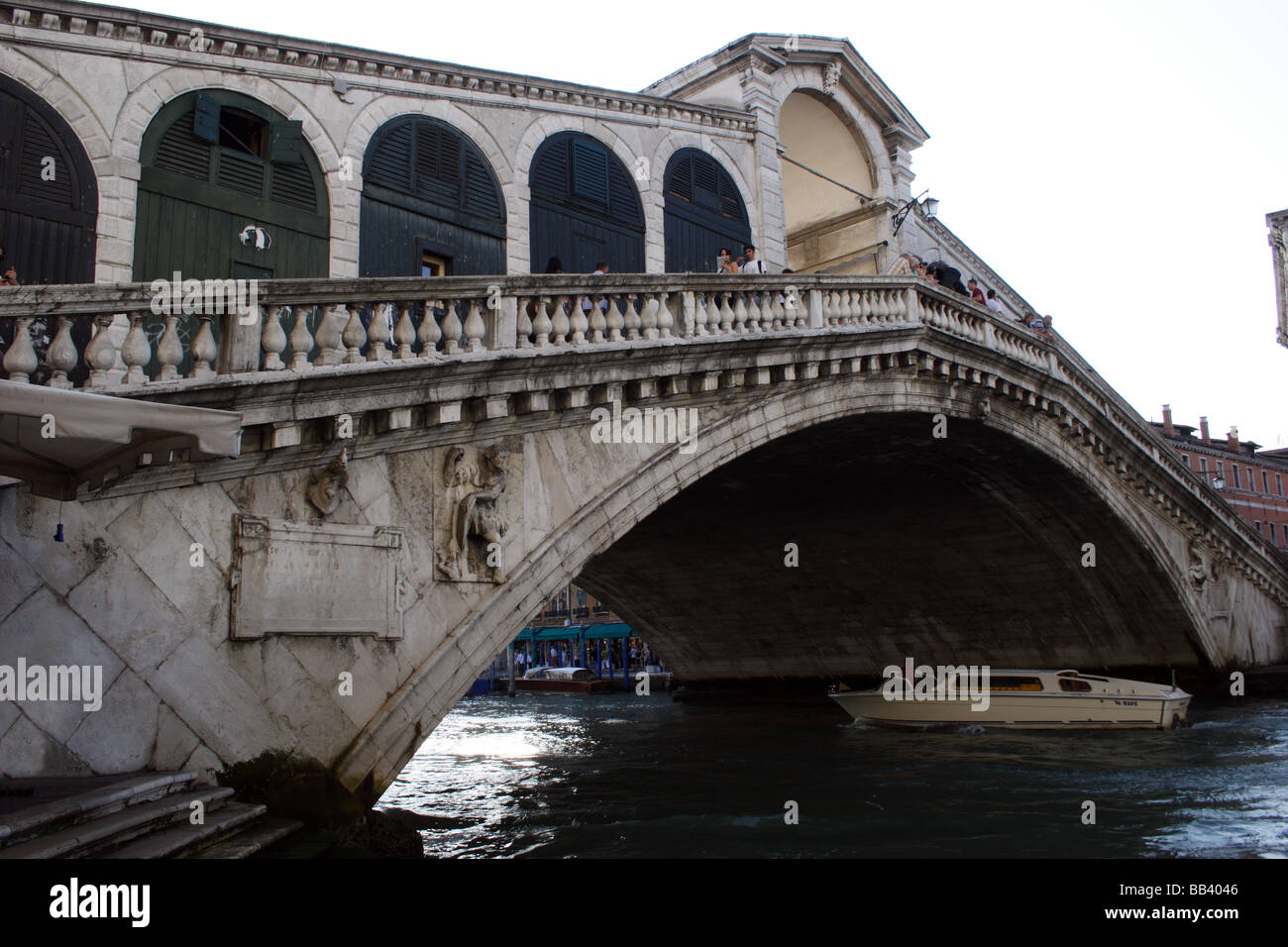 Venedig: Rialto-Brücke Stockfoto