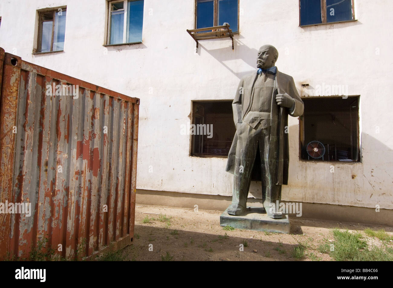 Sowjetischen Lenin-Statue, Ulaanbaatar, Mongolei. Stockfoto