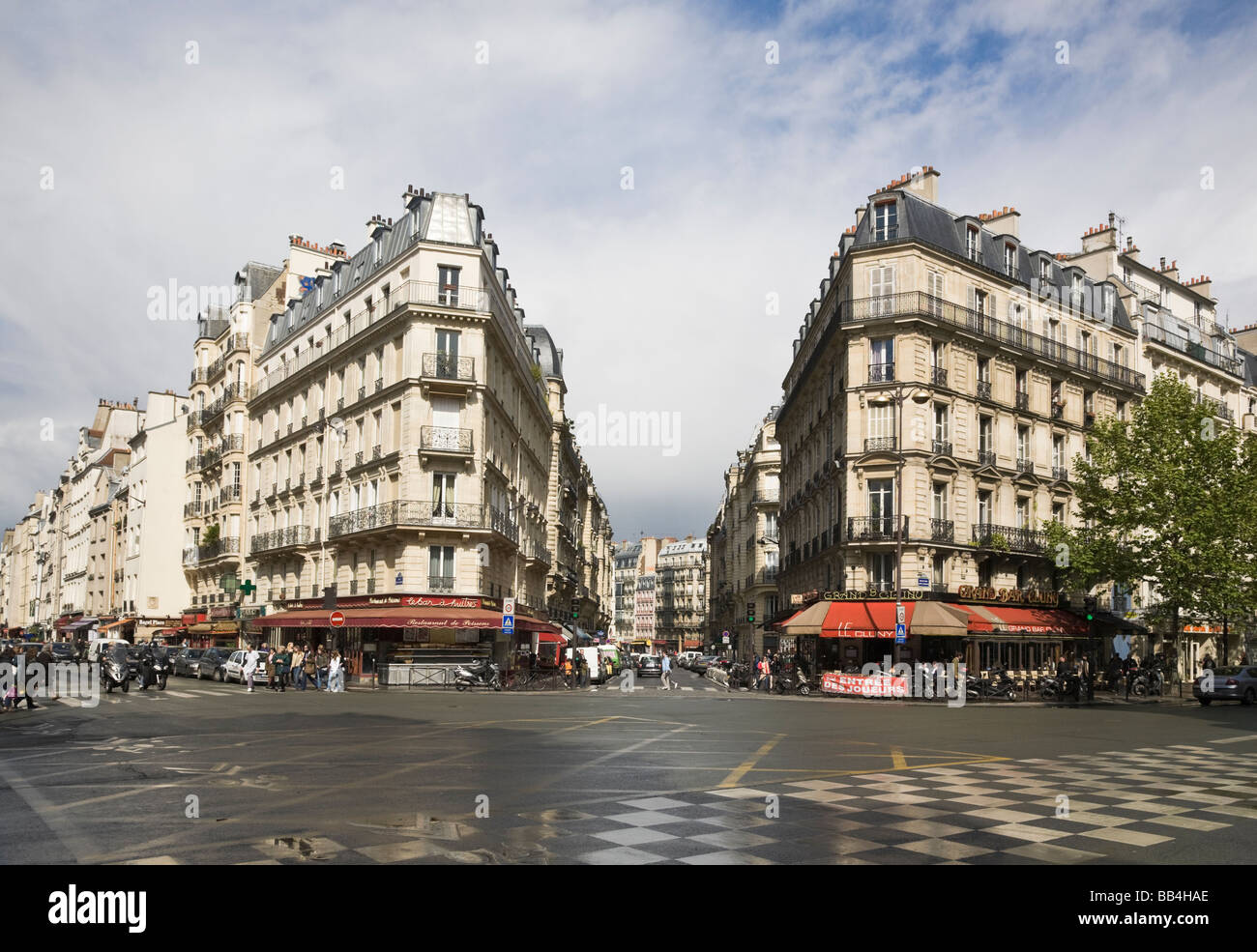 Boulevard St Germain, Paris, Frankreich Stockfoto