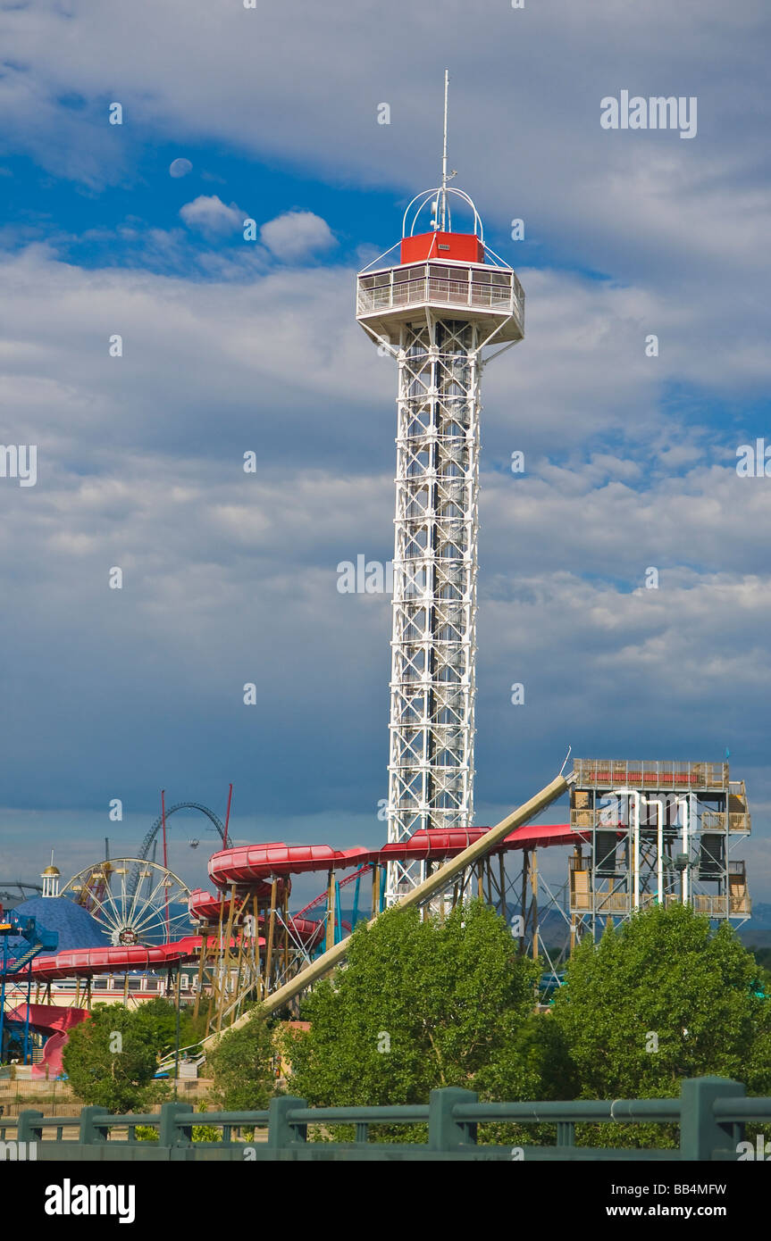 Elitch Gardens Amusement Park Stockfotos Elitch Gardens