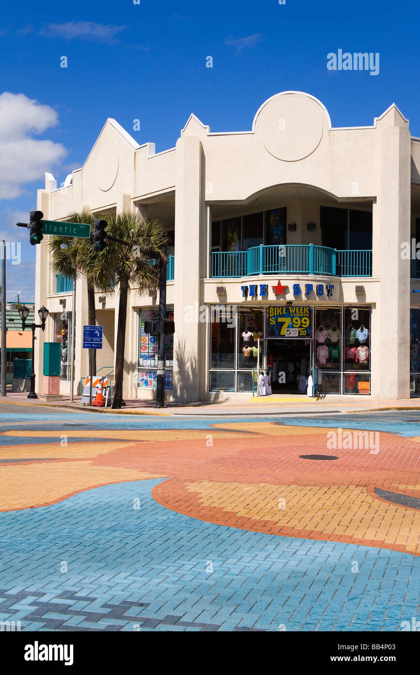 Hauptstraße in Daytona Beach; Florida, USA Stockfoto