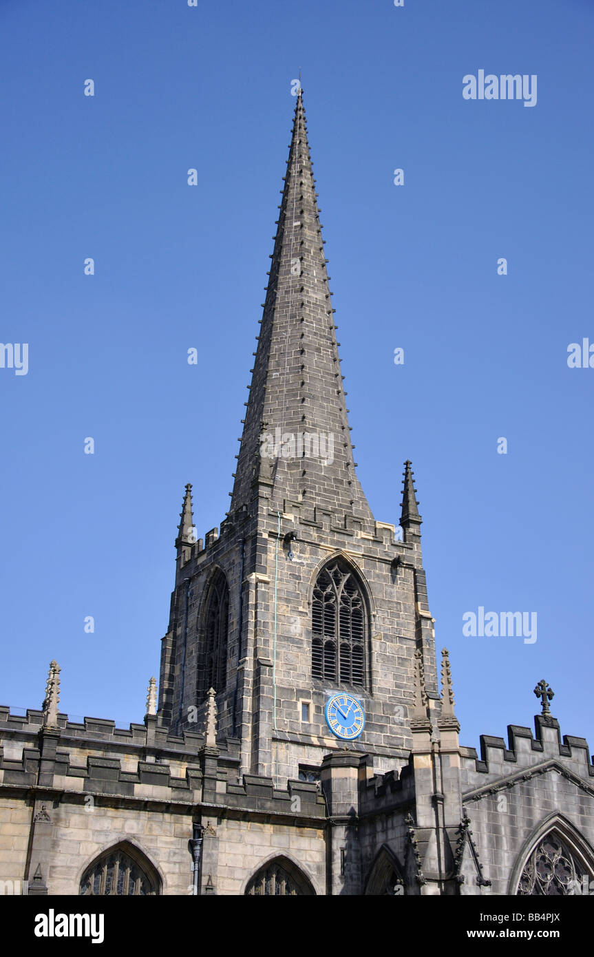 Kathedrale von St. Peter und St. Paul, Church Street, Sheffield, South Yorkshire, England, Vereinigtes Königreich Stockfoto