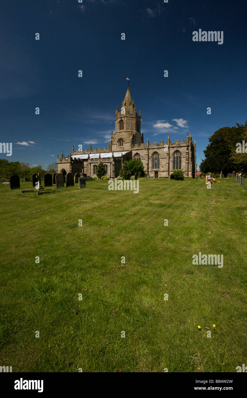 Kirche St. Bartholomäus Tong Shropshire West Midlands England UK Tong Stockfoto