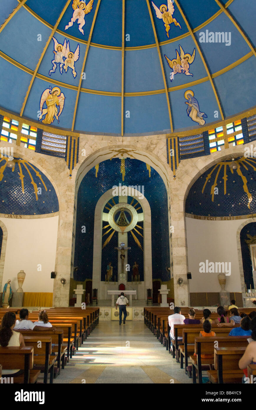 (Catedral de Nuestra Señora De La Soledad) oder (Acapulco Kathedrale) am Zocalo (Stadtplatz) Acapulco, Mexiko. Stockfoto