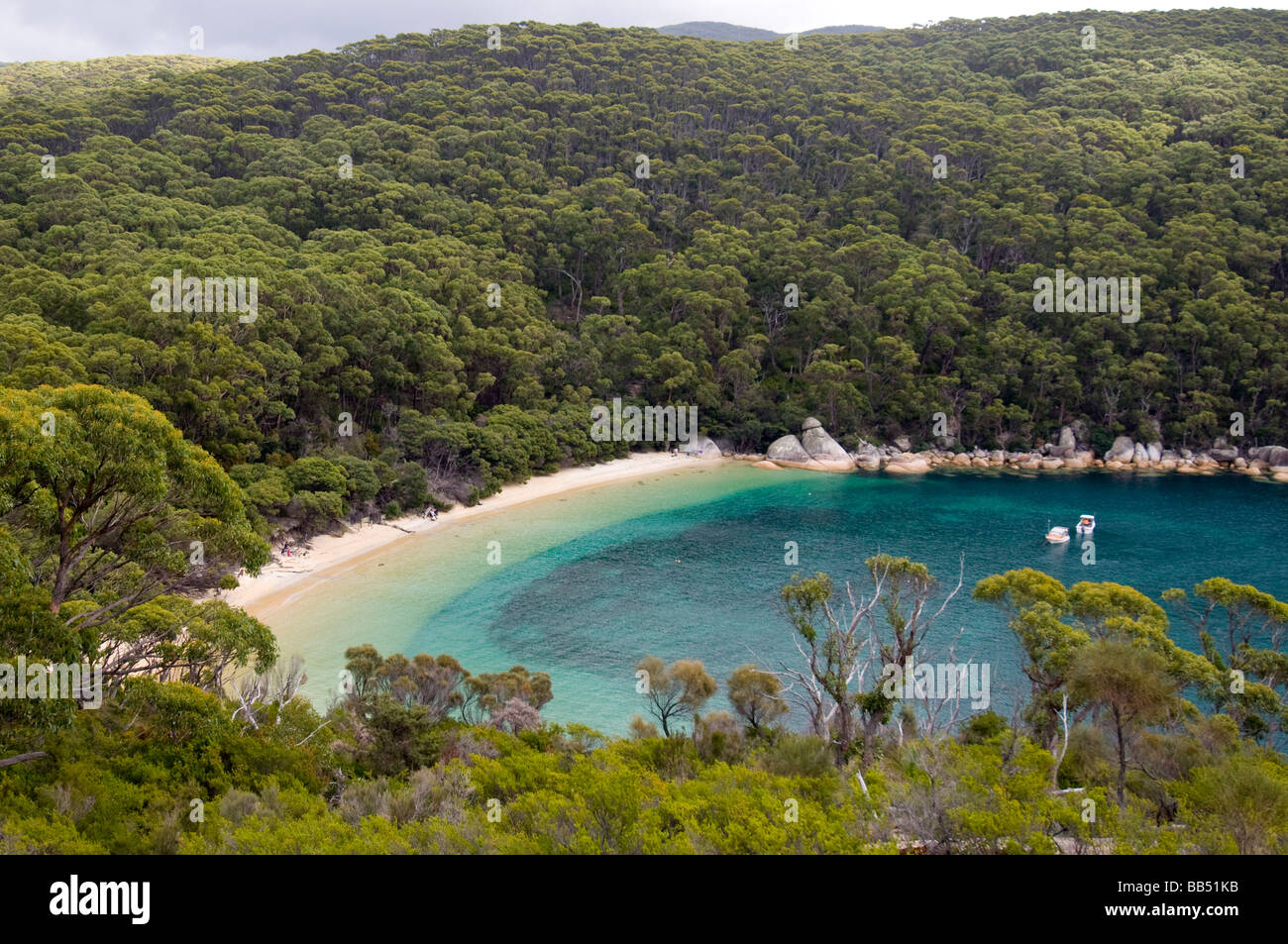 Wandern im Wilsons Promontory National Park Victoria Australien Stockfoto