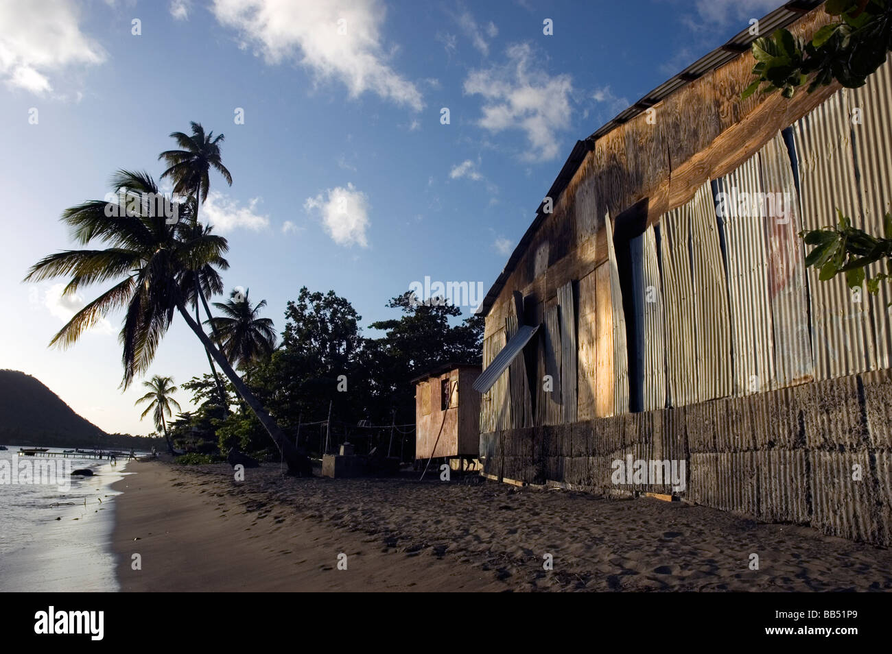 Portsmouth Strand, Dominica, West Indies Stockfoto