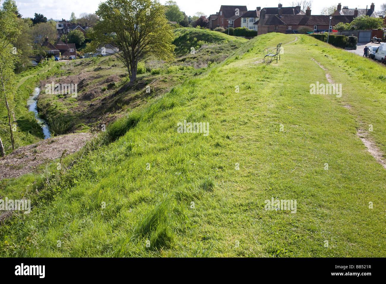 Sächsischen ummauerten Stadt Wareham Dorset-England Stockfoto