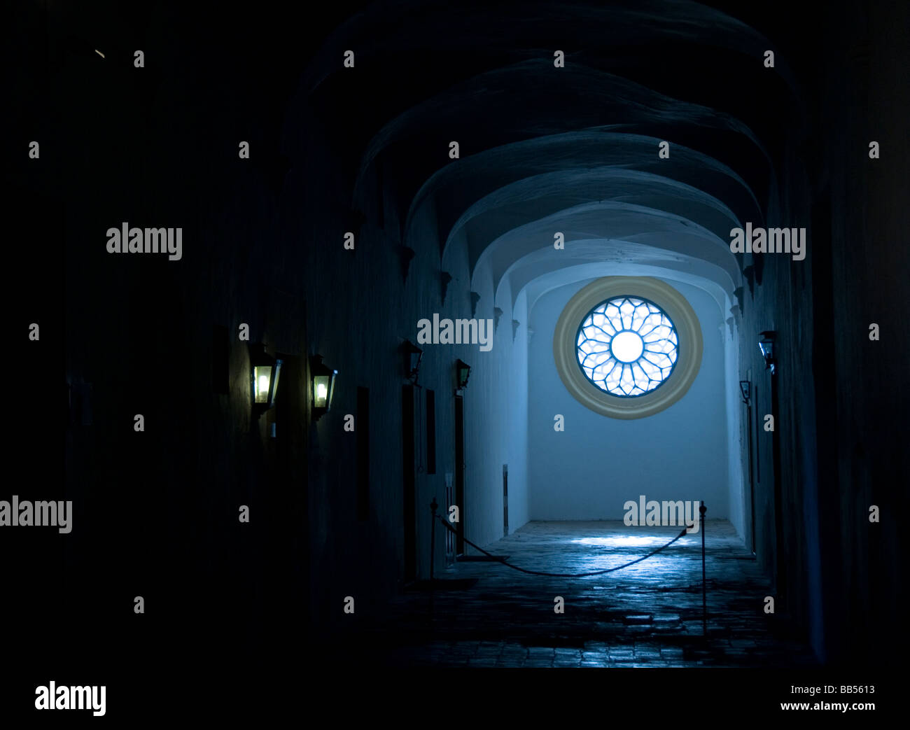 Die Cartuxa von Valldemossa, Mallorca. Residenz von Frédéric Chopin und George Sand ein Winter auf Mallorca Stockfoto