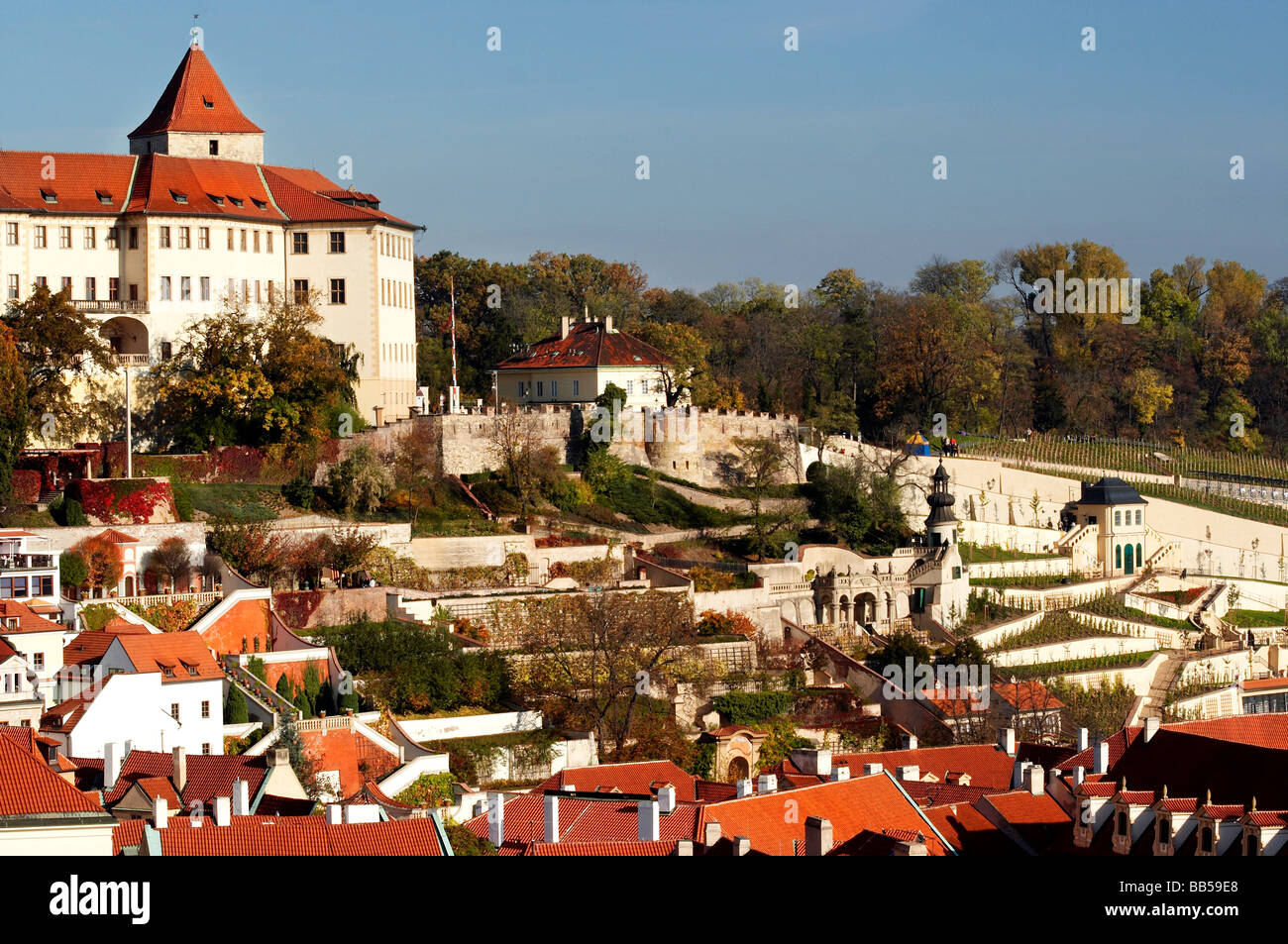 Prague castle garden Fotos und Bildmaterial in hoher Auflösung Alamy
