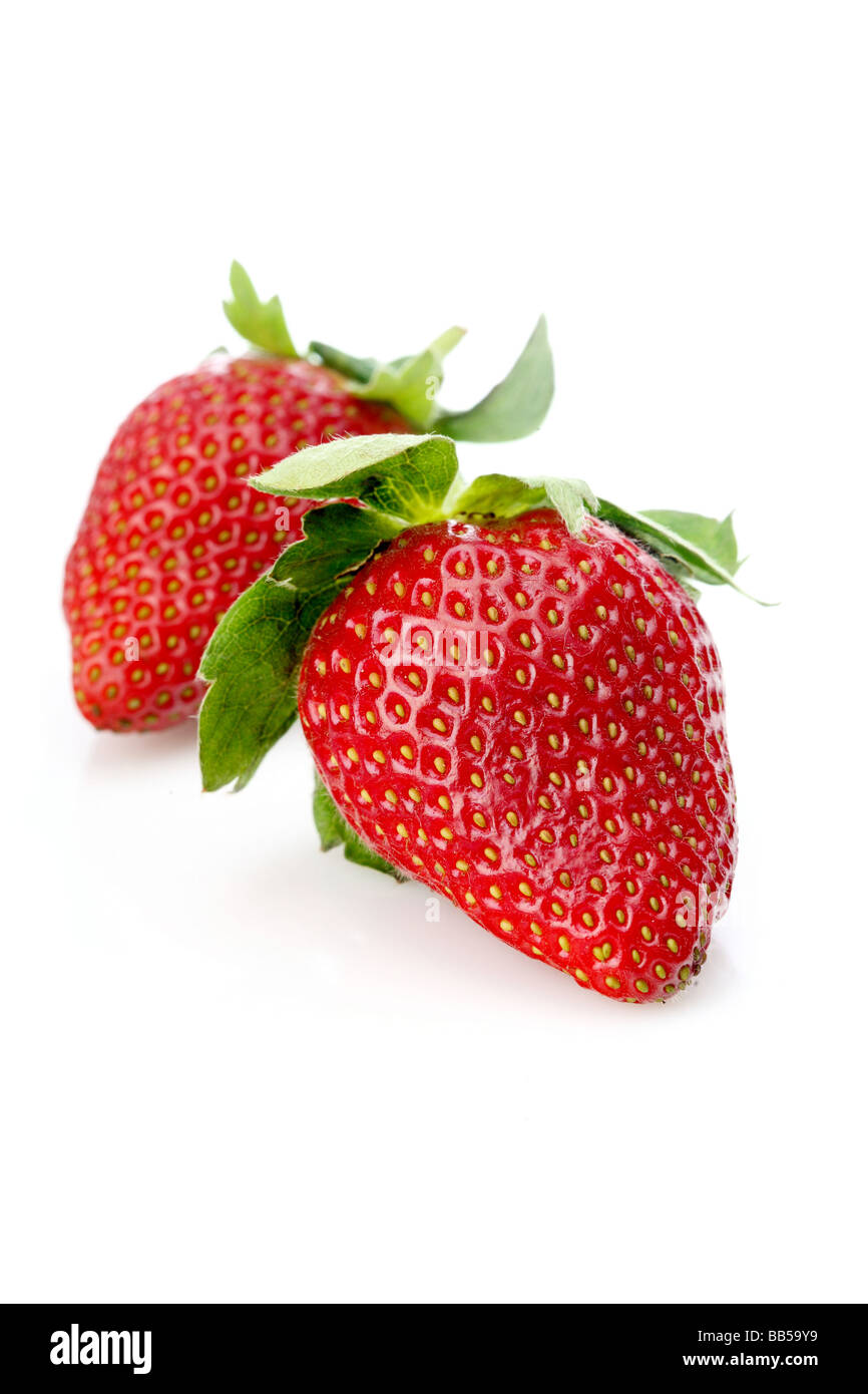 Erdbeeren Stockfoto