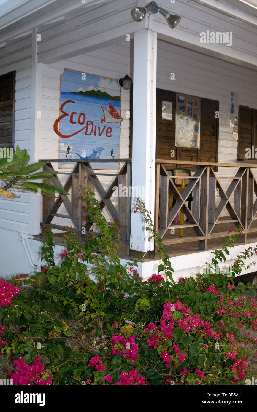 Eco Dive Shop, Grenada, Karibik. Stockfoto