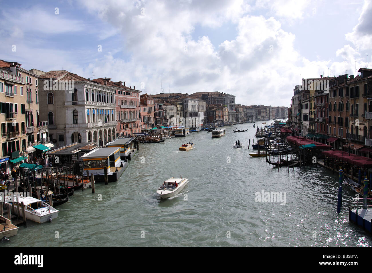 Canal Grande, Venedig, Provinz Venedig, Veneto Region, Italien Stockfoto
