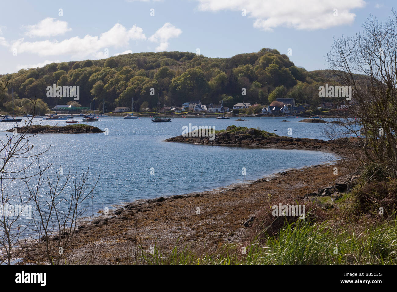 Tayvallich, Argyll, Schottland Stockfoto