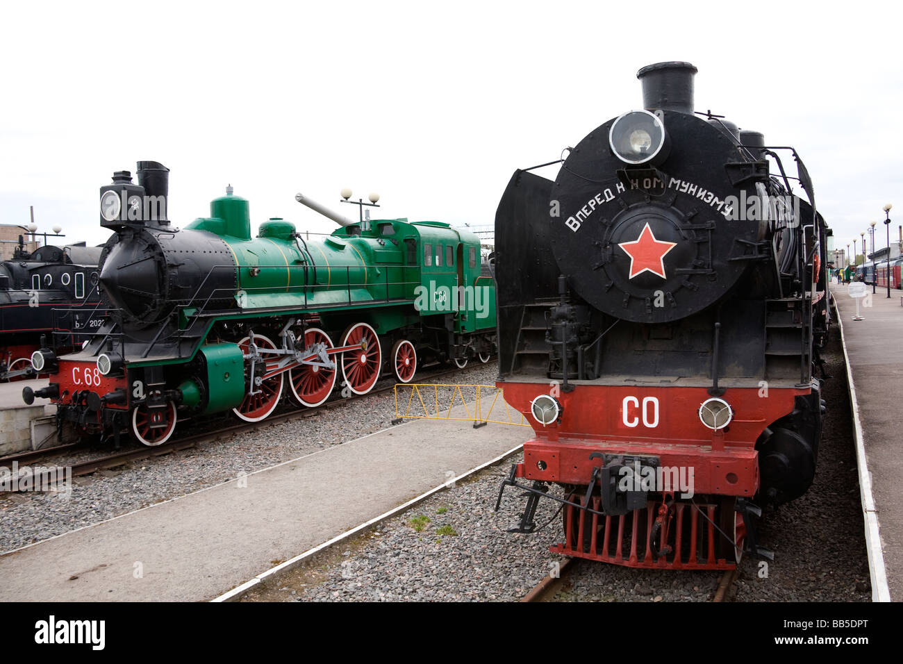 USSR 'SO' Fracht Dampflokomotive Stockfoto