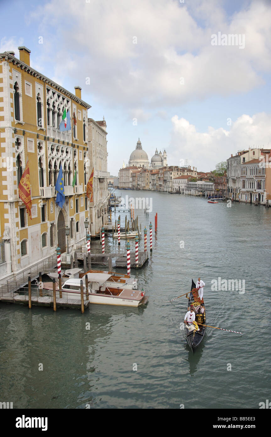 Canal Grande, Venedig, Provinz Venedig, Veneto Region, Italien Stockfoto