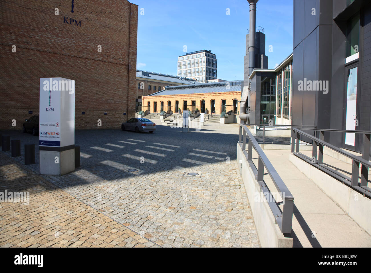 KPM-Galerie in der alten KPM Manufaktur in Berlin Deutschland Stockfoto