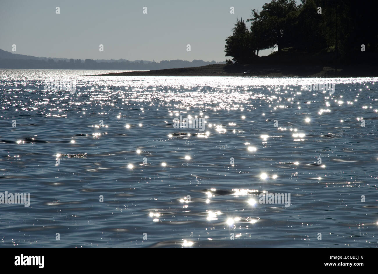 Lago Colico, Chile Stockfoto