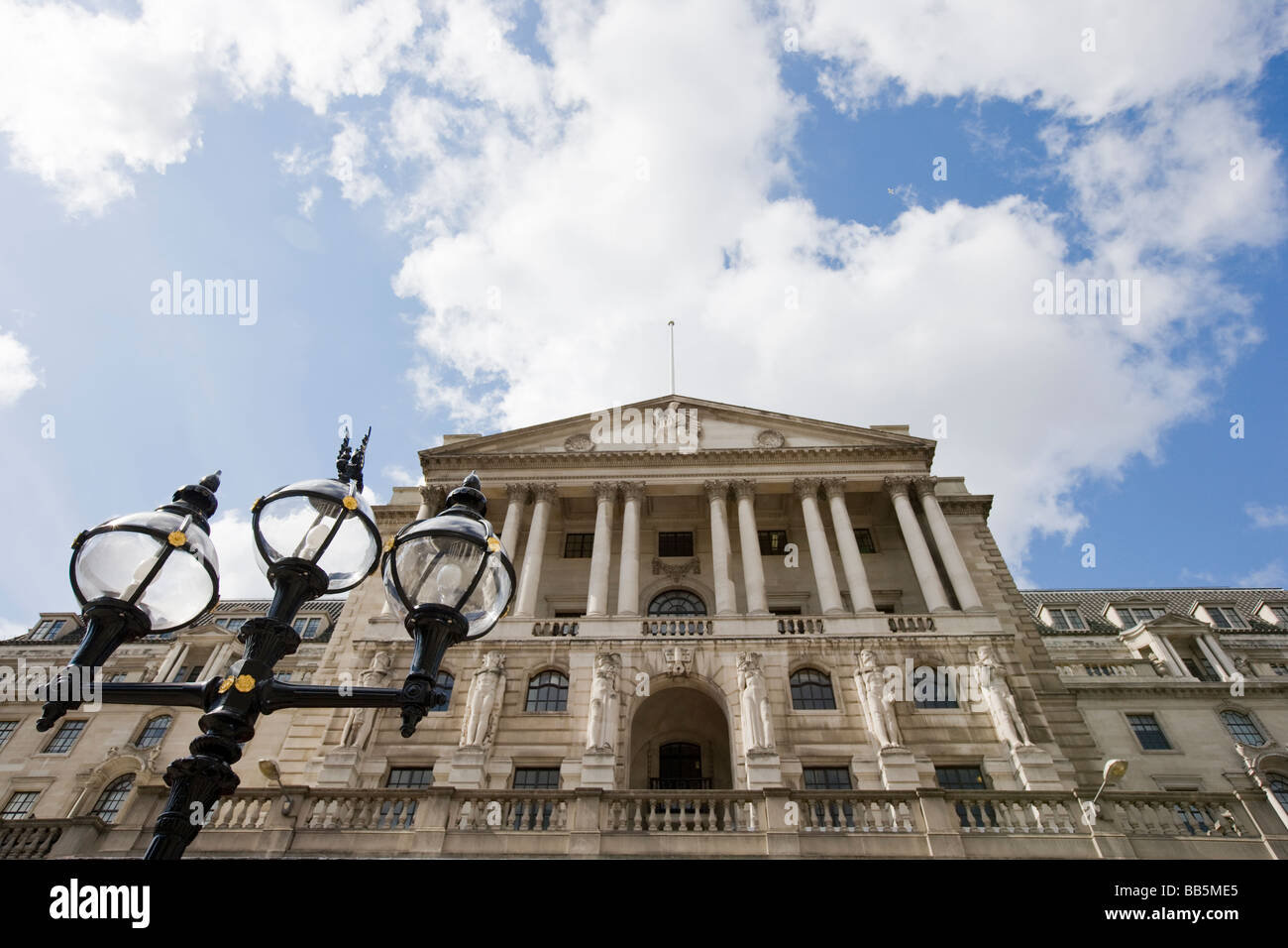 Bank von England London England Stockfoto