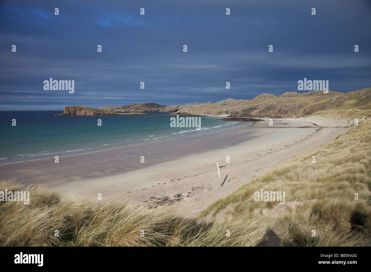 Oldshoremore Strand in der Nähe von Kinlochbervie Sutherland Schottland Stockfoto