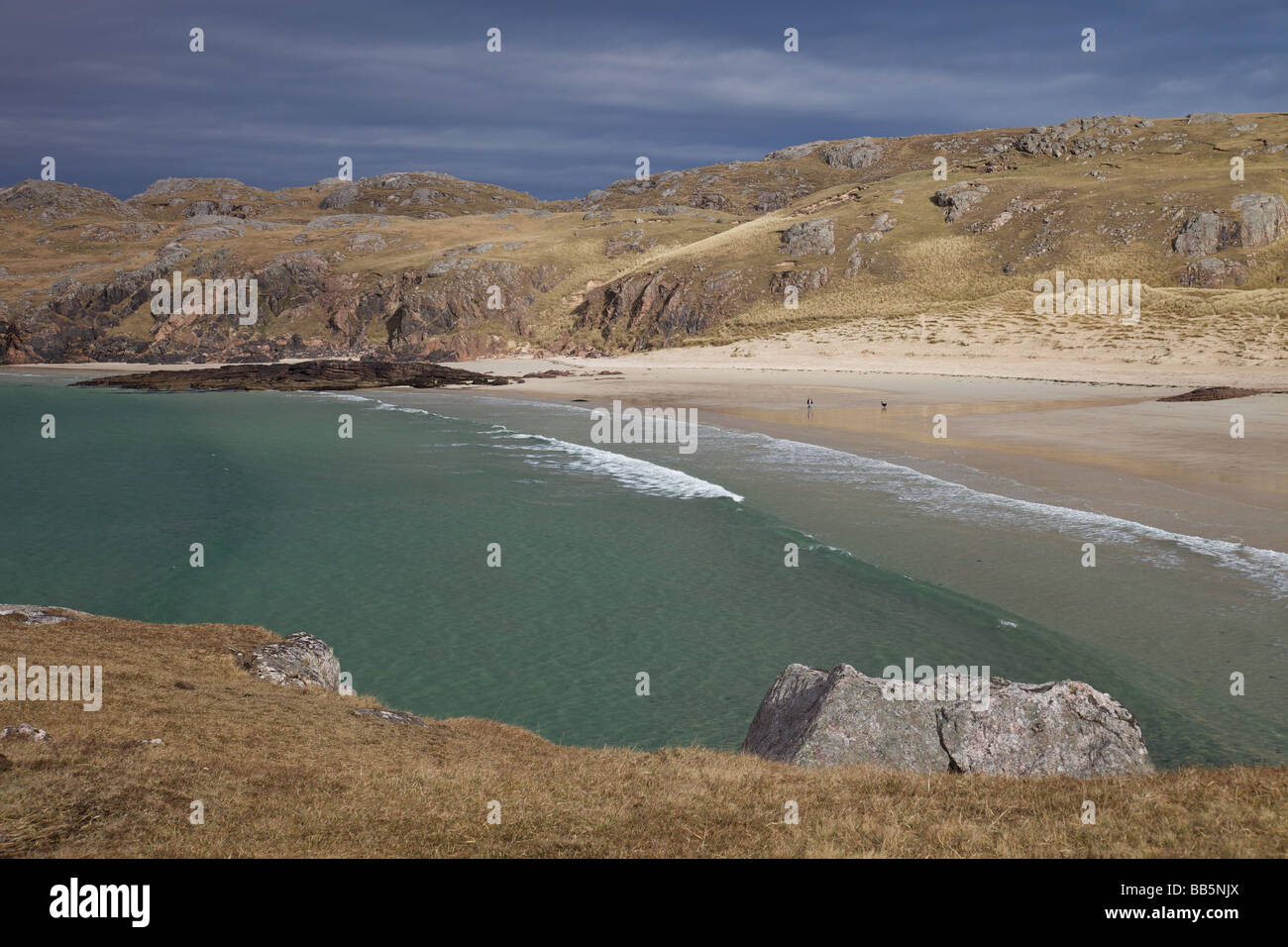 Oldshoremore Strand in der Nähe von Kinlochbervie Sutherland Schottland Stockfoto