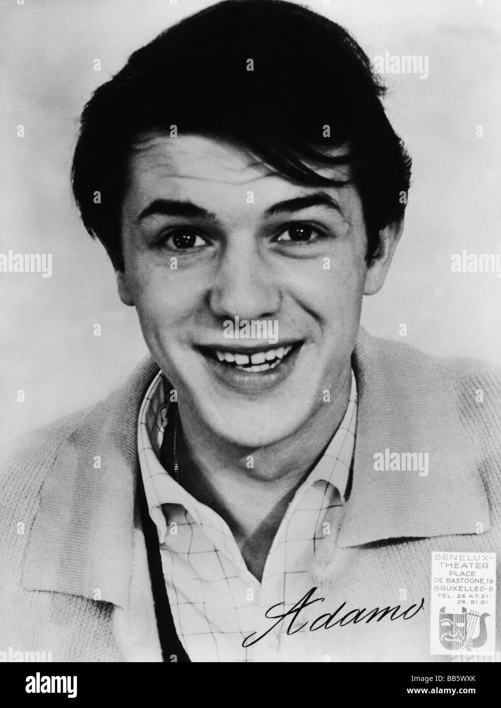 Adamo, Salvatore * 1.11.1943, belgische Sängerin, Porträt, 1960er Jahre