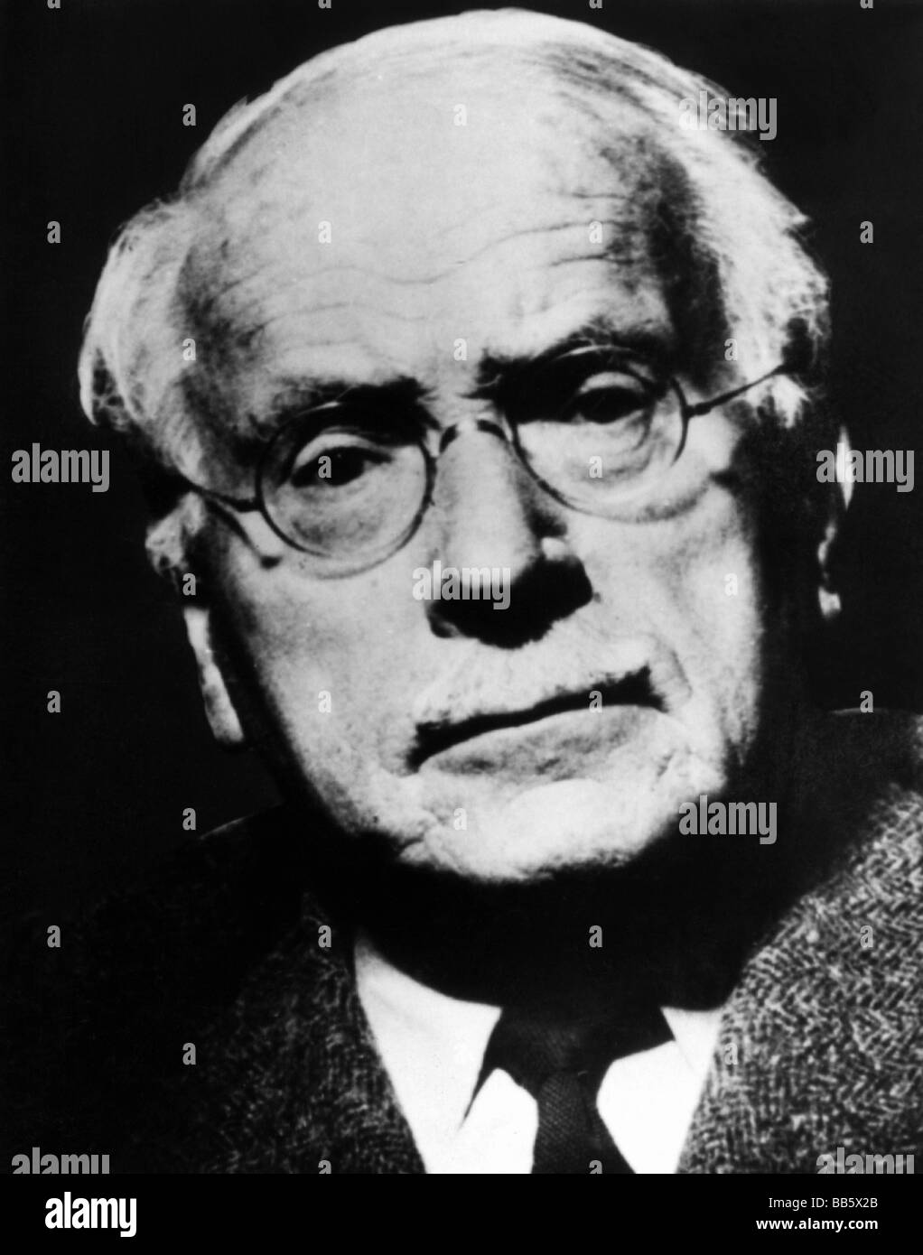 Jung, Carl Gustav, 26.7.1875 - 6. 6.1961, Schweizer Arzt, Psychologe, Porträt, ca. 1950, Stockfoto