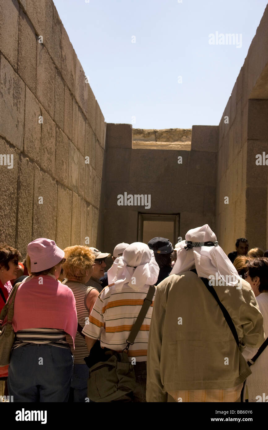 die großen Pyramiden von Ägypten Stockfoto