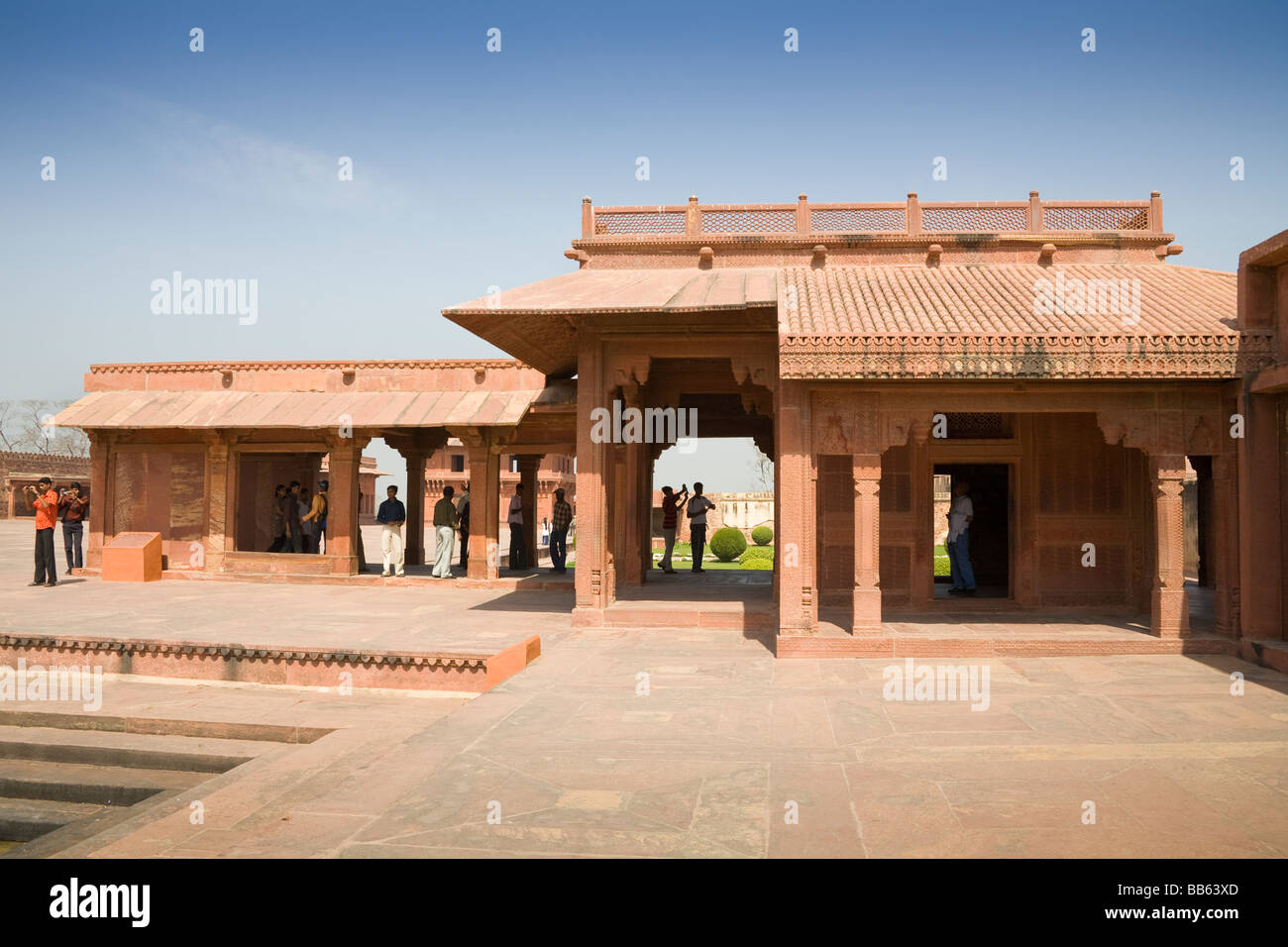 Türkische Sultaninen Haus, Fatehpur Sikri, in der Nähe von Agra, Uttar Pradesh, Indien Stockfoto