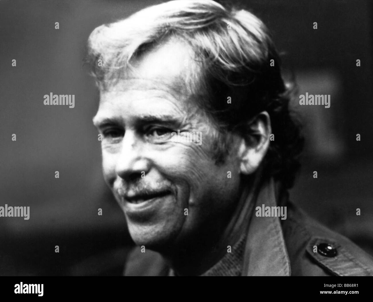 Havel, Vaclav, 5.10.1936 - 18.12.2011, tschechischer Autor/Schriftsteller, Politiker, letzter Präsident der Tschechoslowakei (1989-1992), erster Präsident der Tschechischen Republik (1993-2003), Porträt, 1989, Stockfoto