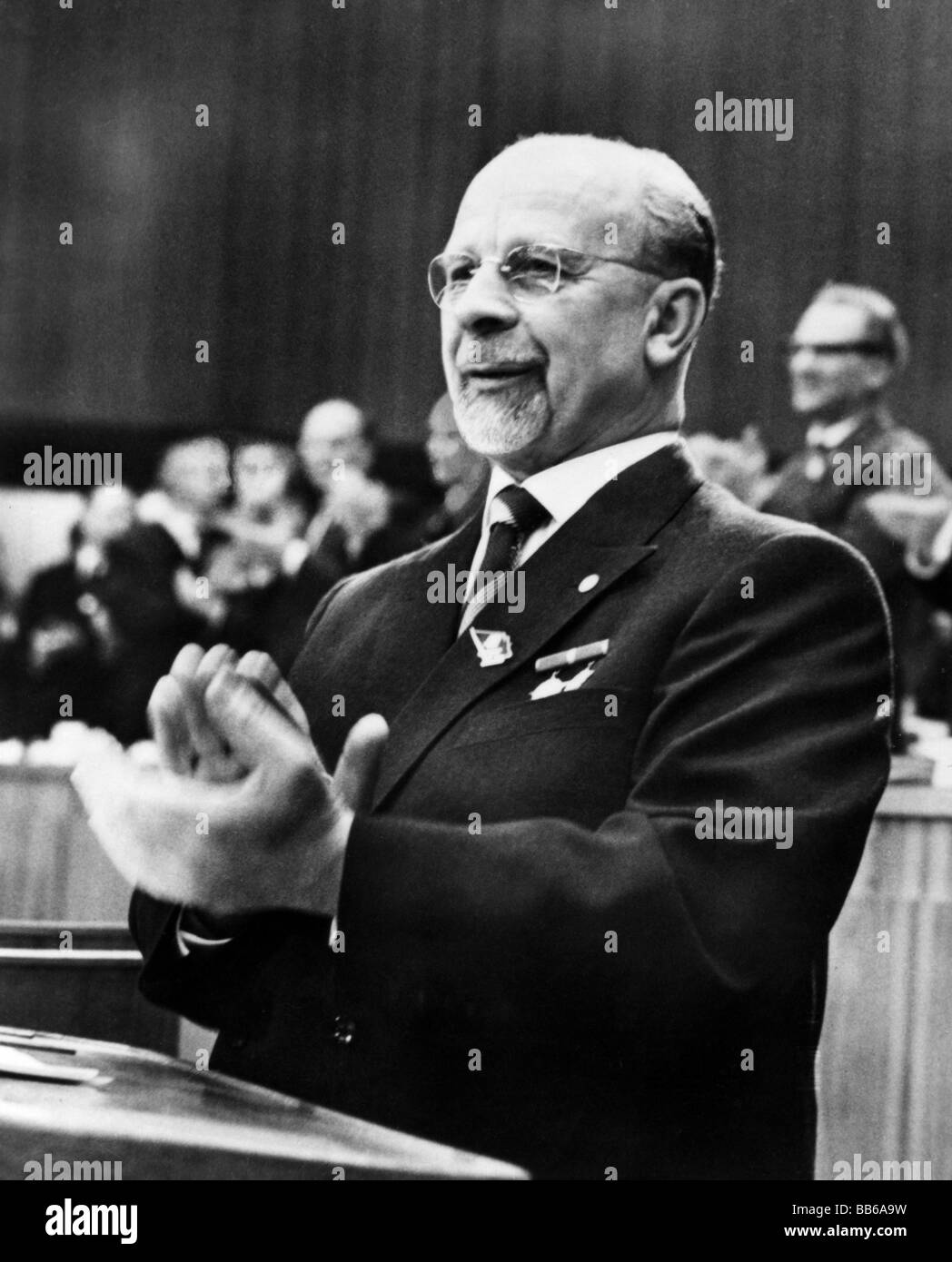 First secretary of the communist party Fotos und Bildmaterial in