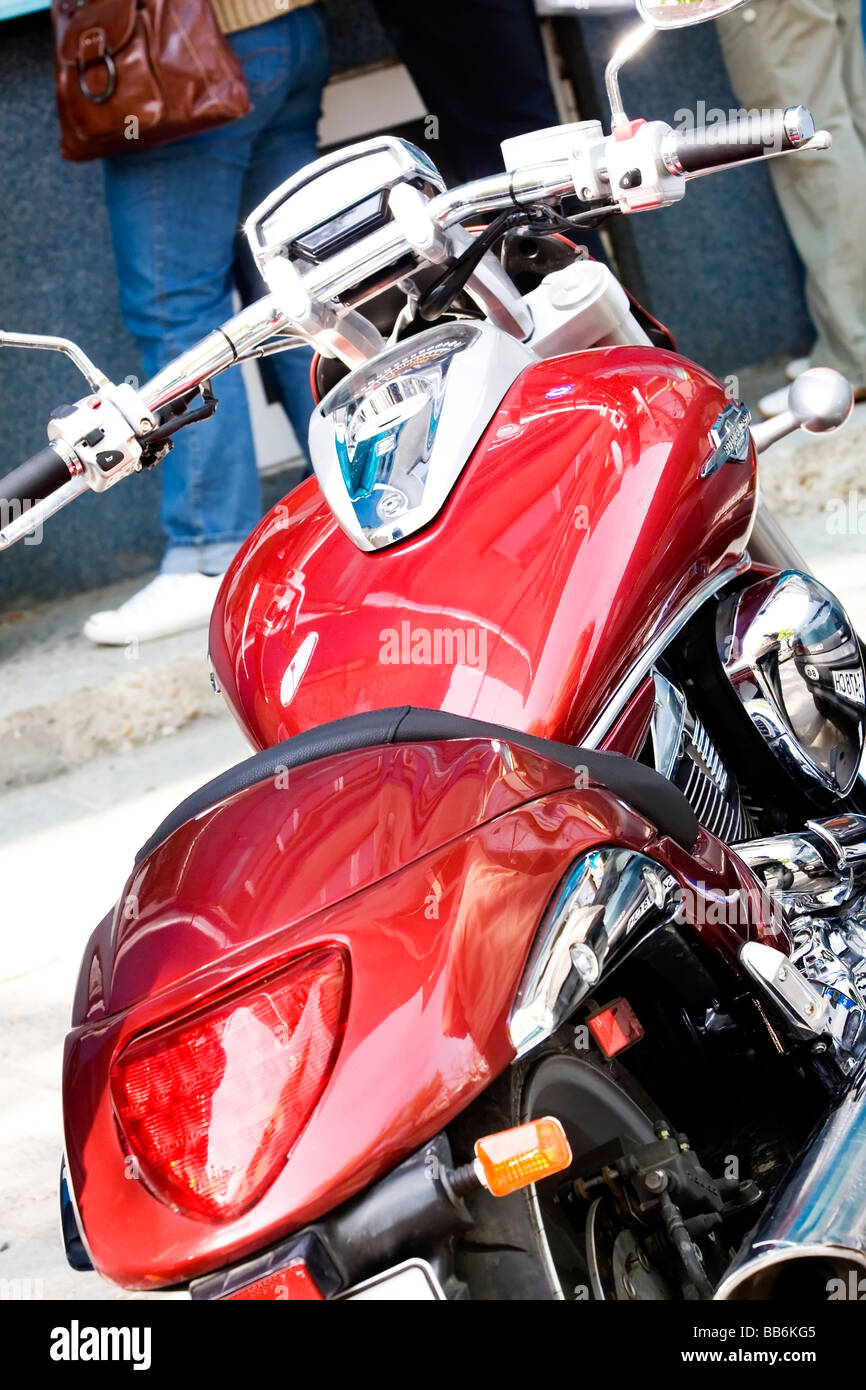 Rote Suzuki Boulevard M109, 2006 Stockfoto